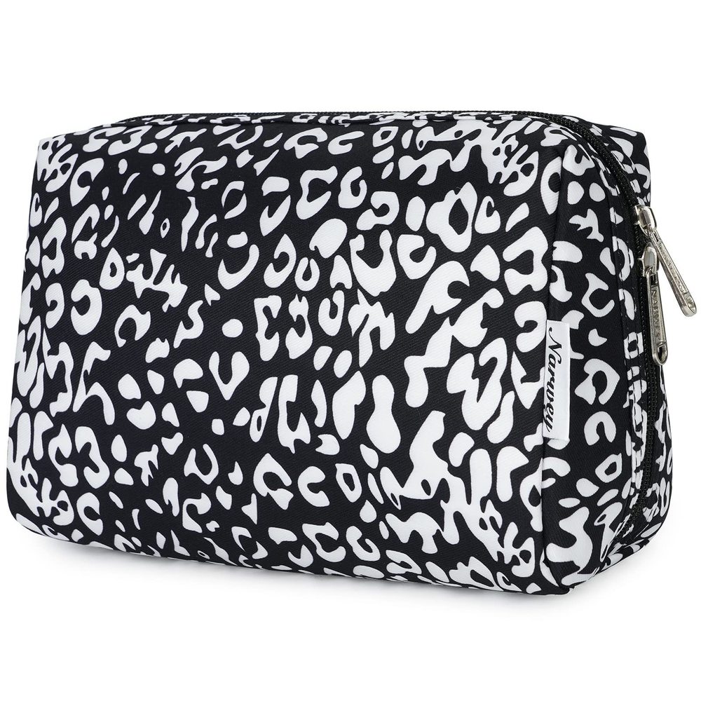 Cute Cheetah Makeup Bag Travel Cosmetic Bag Organizer Toiletry Bag Make Up🙊